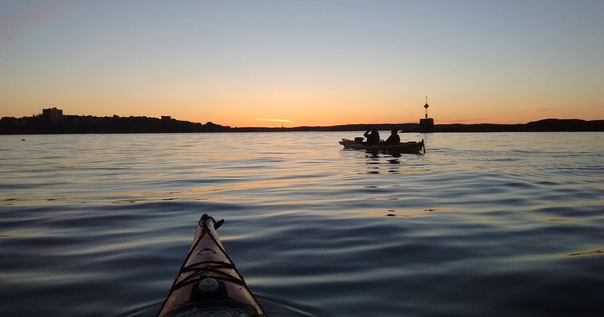 Portland, Maine Sunset Kayak Tour with a Guide GetYourGuide