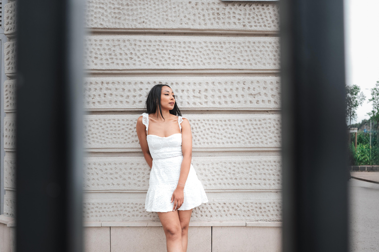 Foto di strada nelle vie più belle di Budapest