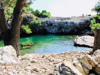 Dubrovnik ou Cavtat : L'île de Lokrum et la grotte de Betina en bateau