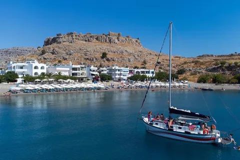 Lindos : Croisière en voilier avec Prosecco et plus encore