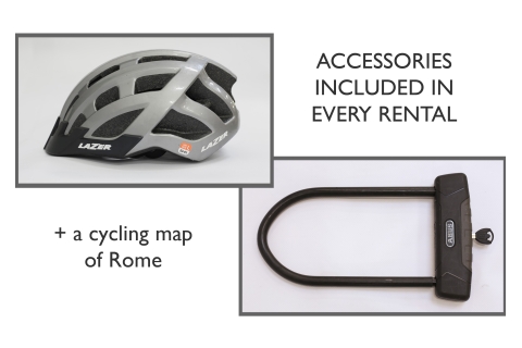 Rzym: wypożyczalnia rowerówRower trekkingowy Stevens (wypożyczenie na 1 dzień)