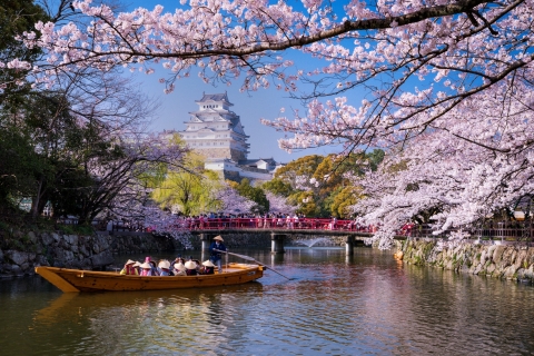 Von Osaka aus: Burg Himeji, Kokoen Garten & Tempelbesuch
