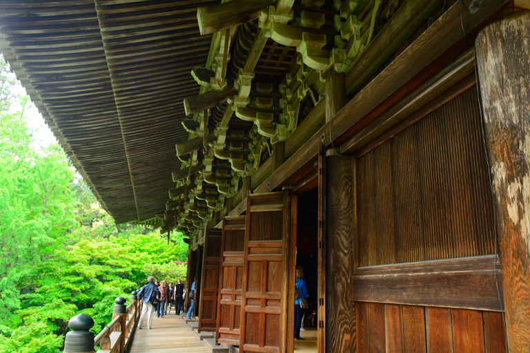 Van Osaka: Himeji-kasteel, Kokoen-tuin en tempelbezoek