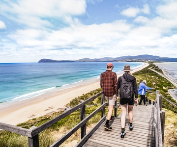 Hobart: Otel Öğle Yemeği ve Deniz Feneri Turu ile Bruny Adası Turu