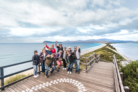 Hobart : Aventure sur l'île de Bruny avec déjeuner et visite du phare