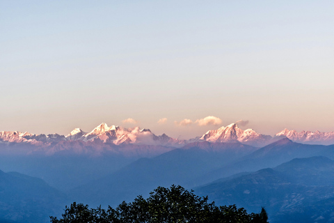 Tempelwandeling: Nagarkot naar ChanguZonsopgang en tempelwandeling: Nagarkot naar Changu (9 personen)