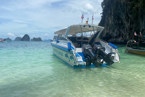 Phuket, Phi Phi en Koh Lanta: transfer per speedbootKoh Lanta naar Phi Phi Don (Tonsai): ontmoetingspunt