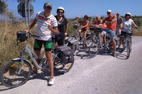 Creta: tour en bicicleta eléctrica por el monasterio de Arkadi con almuerzo