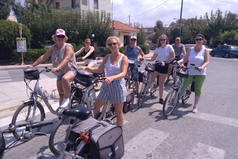 Creta: tour en bicicleta eléctrica por el monasterio de Arkadi con almuerzo