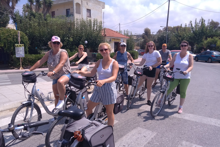 Creta: tour en bicicleta eléctrica por el monasterio de Arkadi con almuerzo