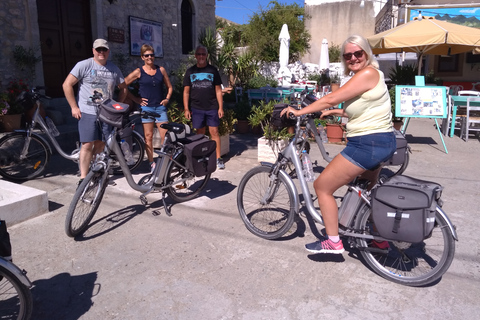 Creta: tour en bicicleta eléctrica por el monasterio de Arkadi con almuerzo