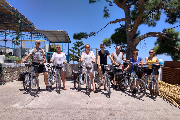 Creta: tour en bicicleta eléctrica por el monasterio de Arkadi con almuerzo