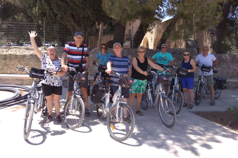 From Rethymno: Guided E-Bike Tour to Myli Gorge with Lunch