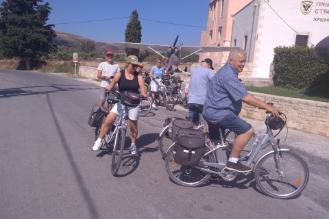 Z Rethymno: wycieczka rowerowa z przewodnikiem do wąwozu Myli z lunchem