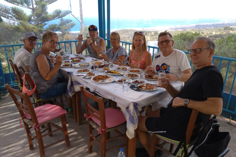 De Réthymnon: visite guidée en vélo électrique dans les gorges de Myli avec déjeuner