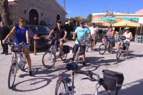 Z Rethymno: wycieczka rowerowa z przewodnikiem do wąwozu Myli z lunchem