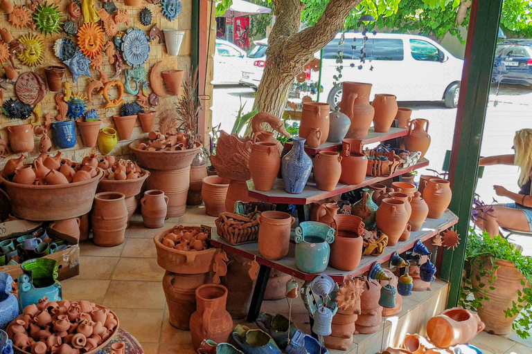 Héraklion : Rethymno et l'ouest de la Crète - Excursion d'une journéeVisite de groupe