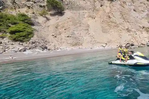 Alcudia: Jetski-tur på Aucanada-stranden