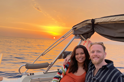 Rhodes: Sunset RIB Cruise with Champagne