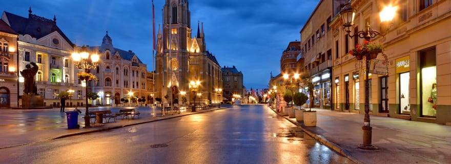 Novi Sad : Visite à pied du centre ville et de la forteresse de Petrovaradin