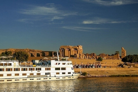 From Luxor: 5 nights/6 days cruise to Aswan with Balloon Deluxe Cruise Ship