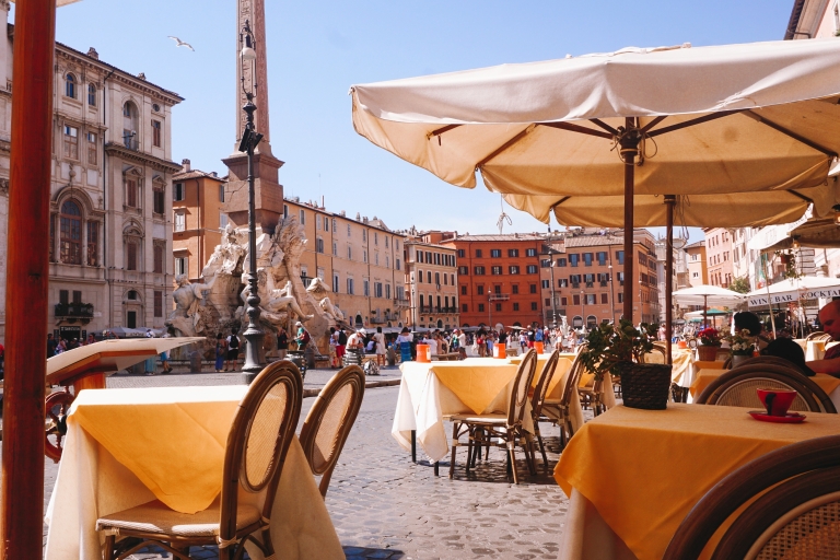 Rom: Piazza Navona Pasta-KochkursPasta-Kochkurs auf der Piazza Navona in Rom Italien