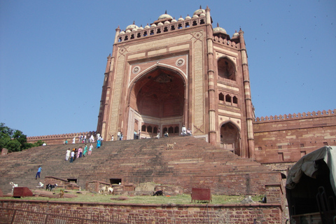 Agra: Private Taj Mahal & Agra Fort Tour mit Fatehpur SikriAlles Inklusive