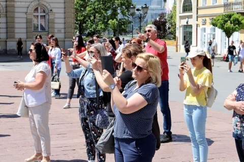 Novi Sad: privéwandeling door het stadscentrum en het fortCity Centre & Petrovaradin tour met kleine groepen