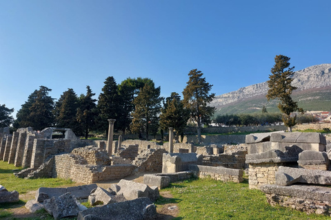 Antike Salona & mittelalterliches Trogir Tour mit lokalem HistorikerAntike Salona & mittelalterliche Trogir Geschichte Tour