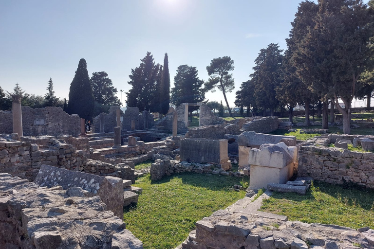 Antike Salona & mittelalterliches Trogir Tour mit lokalem HistorikerAntike Salona & mittelalterliche Trogir Geschichte Tour