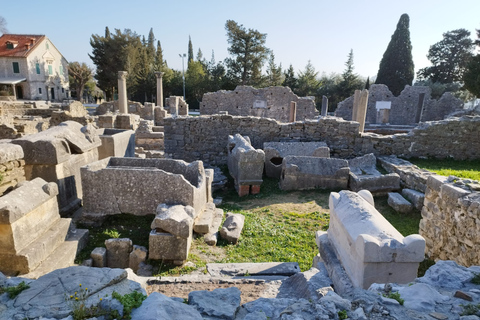 Antike Salona & mittelalterliches Trogir Tour mit lokalem HistorikerAntike Salona & mittelalterliche Trogir Geschichte Tour