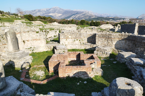 Antike Salona & mittelalterliches Trogir Tour mit lokalem HistorikerAntike Salona & mittelalterliche Trogir Geschichte Tour