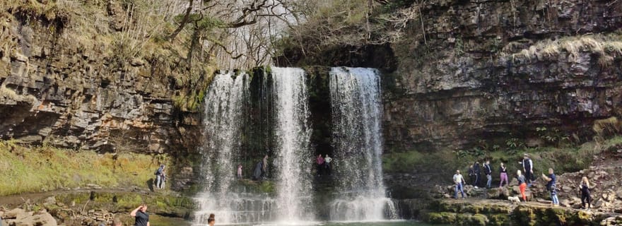 Depuis Cardiff : randonnée guidée vers 8 cascades à Brecon Beacons