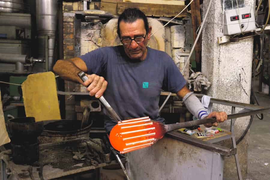 Murano: Glasbläserlebnis in der Gino Mazzuccato Fabrik. Foto: GetYourGuide