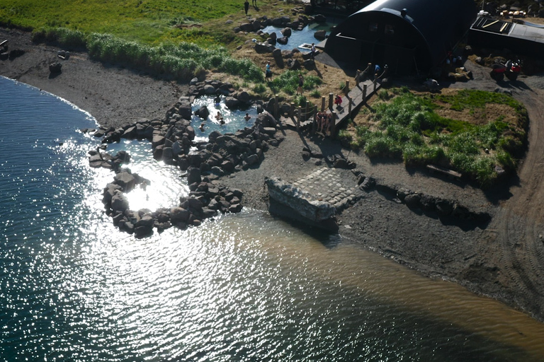 Reykjavik : Visite privée de Hvalfjordur et des sources thermales de Hvammsvik