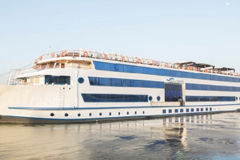Assuan:Geführte 7 Tage 6 Nächte Nilkreuzfahrt nach Luxor& BallonLuxus-Kreuzfahrtschiff