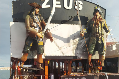 Alanya: Pirate Boat w/ Drinks, lunch and Transfer Options Boat Without Transfer