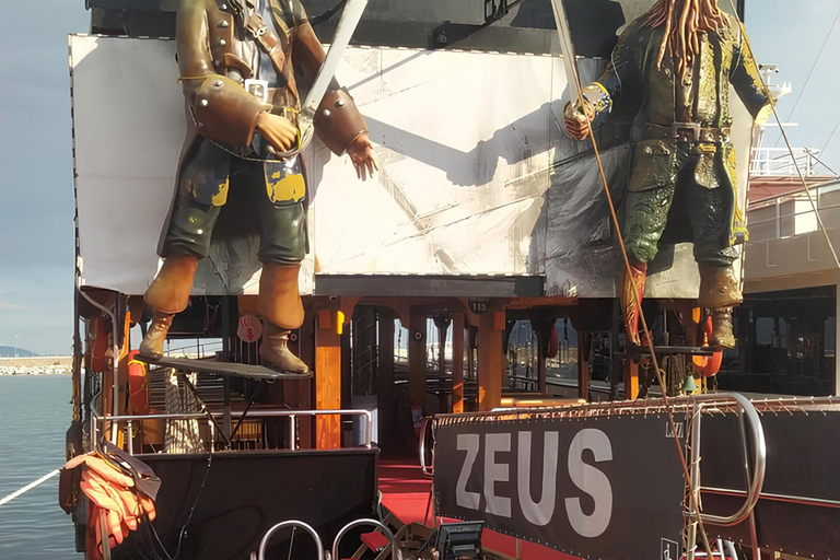 Alanya: Pirate Boat w/ Drinks, lunch and Transfer Options Boat Without Transfer