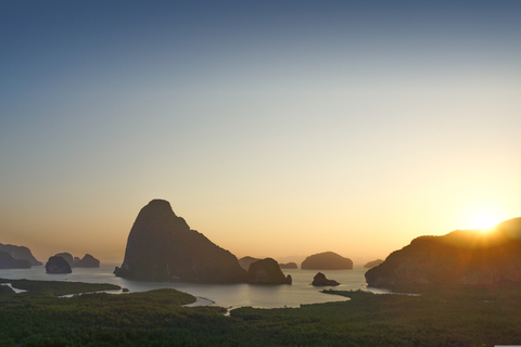 Phuket: Samed Nangshe and Phannga Bay Canoe Trip with Buffet