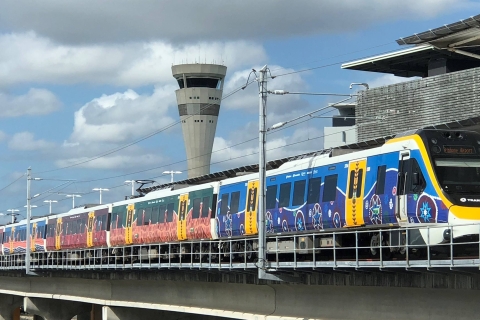 Krajowy port lotniczy Brisbane (BNE): Pociąg do lub z NerangW jedną stronę z Nerang do krajowego lotniska Brisbane (BNE)