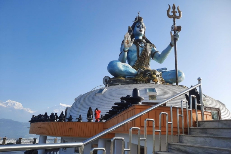 Pokhara: Prywatna wycieczka do pagody pokoju i przejażdżka łodzią po jeziorze Phewa