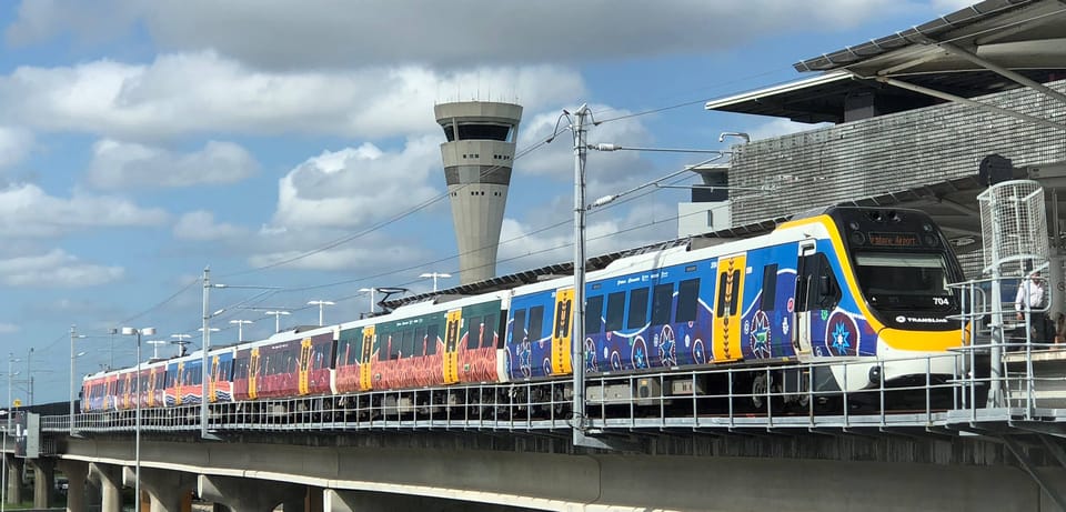 Brisbane Airtrain  South Bank Parklands