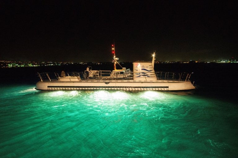 Bridgetown: Submarine Guided Night Tour Barbados: Submarine Night Tour