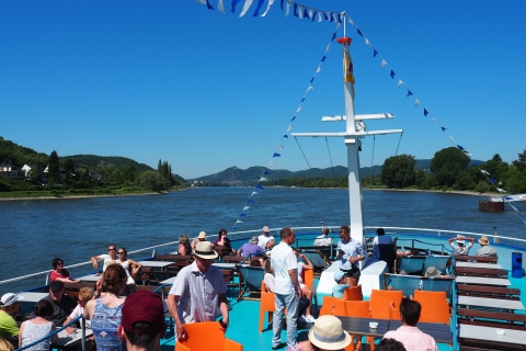 Von Bonn aus: Rhein nach Linz Sightseeing Bootstour