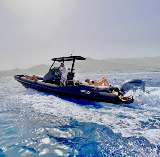Mirabello Bay: privécruise met opblaasbare boot