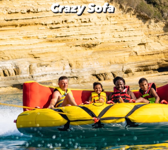 Sidari Crazy Sofa Water Tube Ride GetYourGuide