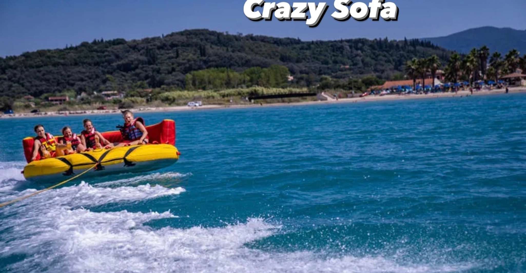 Sidari, Crazy Sofa Water Tube Ride - Hizvo