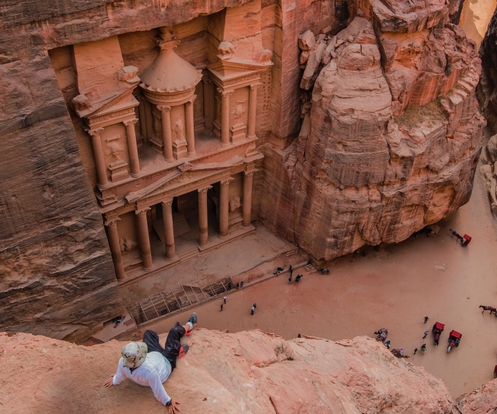 From Swemeh: Private Day Tour to Petra