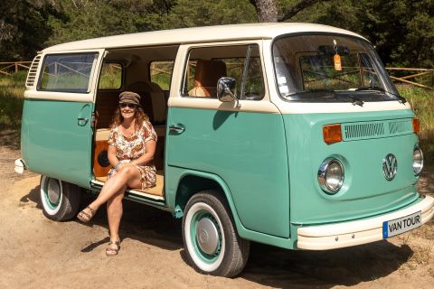Tour from Lisbon to Cascais with a van VW vintage