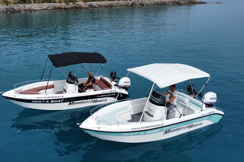 Agios Nikolaos: Motorboat or Speedboat RentalMotorboat Rental